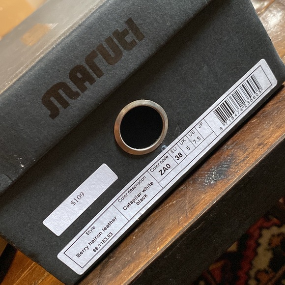 Maruti Calf Hair Berry Hairon Sneakers - Picture 10 of 10